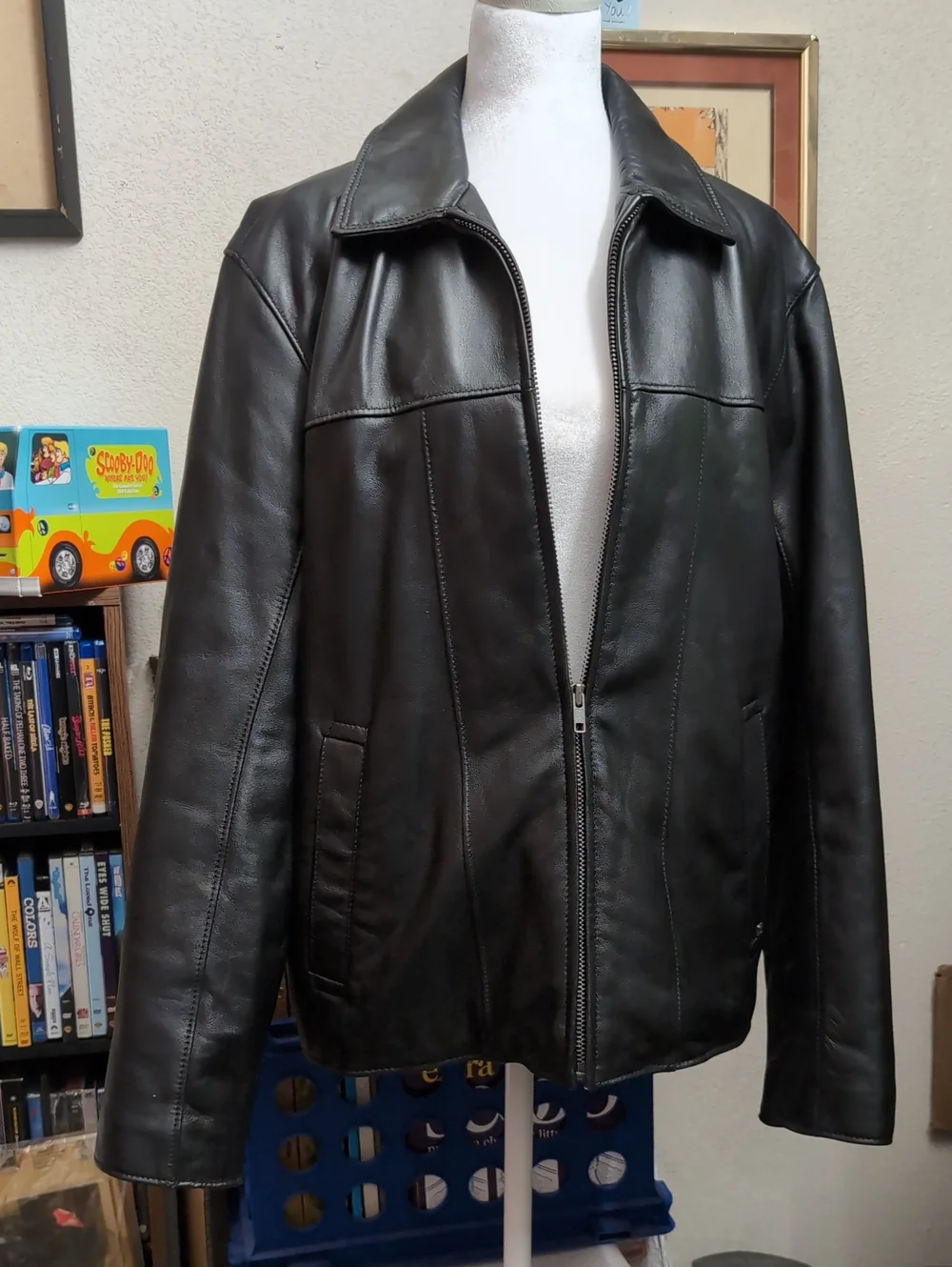 Pelle Studio Black Leather Bomber Jacket Wilson's Leather